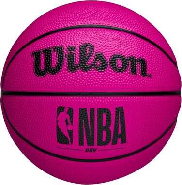 Баскетбольні м'ячі WILSON NBA DRV серії для приміщень та активного відпочинку (рожевий, 3)