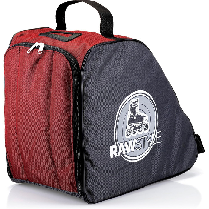 Рюкзак Rawstyle Inline Skate Bag з регульованими лямками (Black-bordeaux)