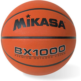 Баскетбольний м'яч Mikasa BX1000 гумовий, для вулиці