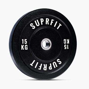 Бамперні пластини Suprfit HITEMP 15 кг (пара) для домашнього спортзалу