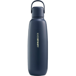 Металева пляшка SodaStream Fizz&go COOL 0,9 л, сумісна з Duo, E-Duo, Terra, для газованої води, тримає температуру до 12 годин, можна мити в посудомийній машині, BPA-free