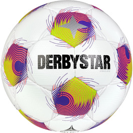 Футбольний м'яч Derbystar Atmos APS v25, офіційний розмір, турнірний, білий