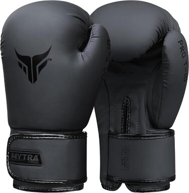 Жіночі боксерські рукавички MMA Training Punching Kickboxing Gloves (16 унцій, чорні)