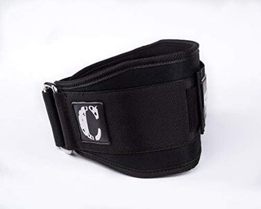 Пояс для важкої атлетики Contraband Black Label 4040, нейлоновий, з липучкою, ширина 12,7 см, з м'якою піною, для пауерліфтингу, бодібілдингу, чоловічий та жіночий