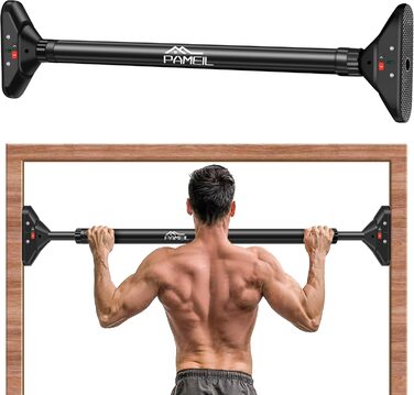 Коробка дверна Pameil Pull-Up Bar, до 200 кг, 75-120см, чорна