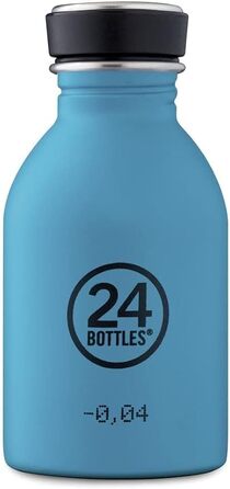 Пляшка для води 250 мл 24Bottles - пудра синя