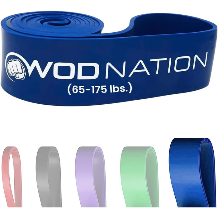 Петля для підтягувань WOD Nation 41 дюйм, еспандер для фітнесу, кросфіту, розтяжки та тренувань