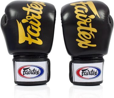 Рукавички Fairtex BGV19 Deluxe 14 унцій облягаючі Чорний