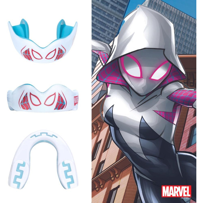 Капа спортивна Marvel Spider-Gwen для дорослих і дітей, повноконтактні види