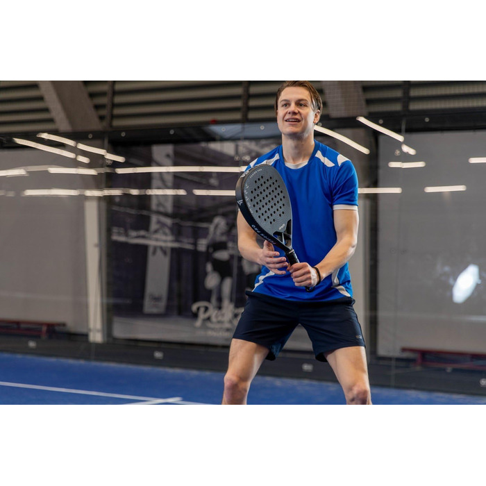 Ракетка VirtuFit Fusion Pro Padel - Чорна/Сіра