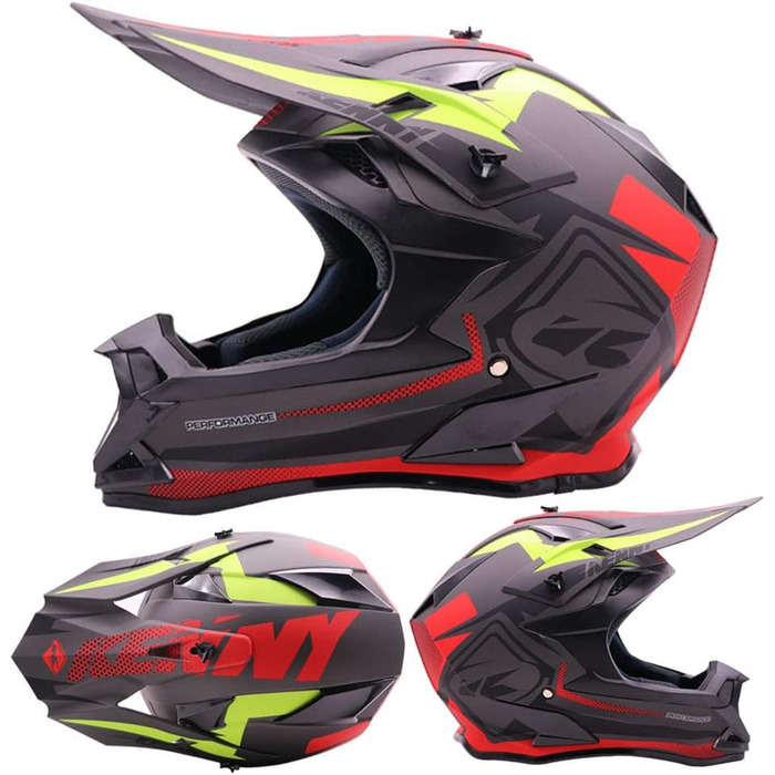 Шолом для мотокросу Otocross BX Fullface Enduro, чорний, L – крос- та ендуро-шолом для дорослих, для мотоцикла, велосипеда, ATV, оффроуд, 2 кольори