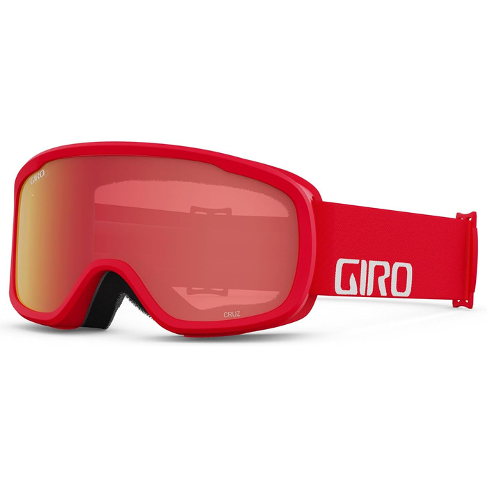 Гірськолижні окуляри Giro Unisex Cruz (M, червоно-білий словесний знак)