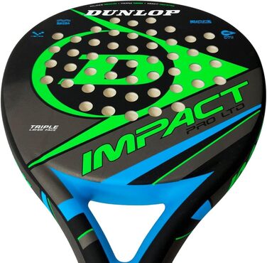 Унісекс Adult Impact X-Treme Pro Ltd Шорсткий (зелений). Ракетка Padel, зелена, звичайна