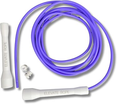 Скакалка Elevate Speed Rope MAX, професійна, з міцного ПВХ з нейлоновим сердечником, 5 мм, довжина до 3 м, посилені ручки