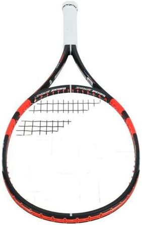 Ракетка Babolat Pure Strike 100 16/19 Неон Сірий/Червоний