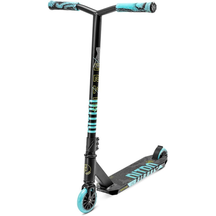Трюковий самокат Glide для фрістайлу, ABEC 9, 100мм колеса, алюмінієва дека 6061, вага 3,3 кг, навантаження до 100 кг
