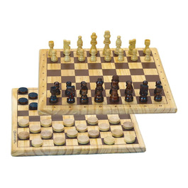 Дошка для шашок та шахів Wende-Spielbaum, багатокольорова, для дітей від 3 років, 66430