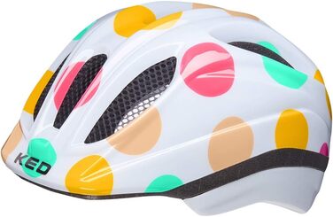 Дитячий велосипедний шолом Meggy II Originals, LED-ліхтар, німецький, 220 г, QUICKSAFE, захист від комах, XS (44-49 см), зелений Croco
