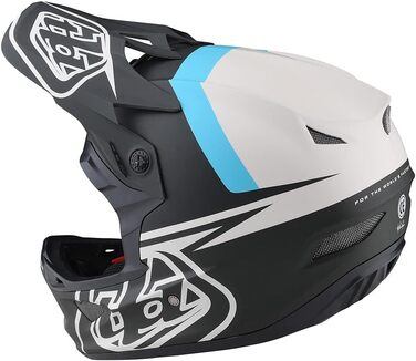 Шолом Troy Lee Designs D3 Fiberlite Slant Зелений M (56-57см)