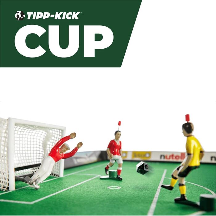 Комплект кубка TIPP-KICK поле 108х71 см, 2 гравці, воротарі, голи, м'ячі