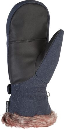 Лижні рукавички Ziener Women's KEM Mitten Lady Glove/Зимові види спорту Теплий, дихаючий (8,5, іскра сірого чорнила)