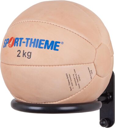 Тримач стінки Sport-Thieme Medicine Ball З можливістю завантаження до 50 кг Чорний Діаметр кулі 18-35 см Стійкий, простий в установці, практичний Виготовлений зі сталі