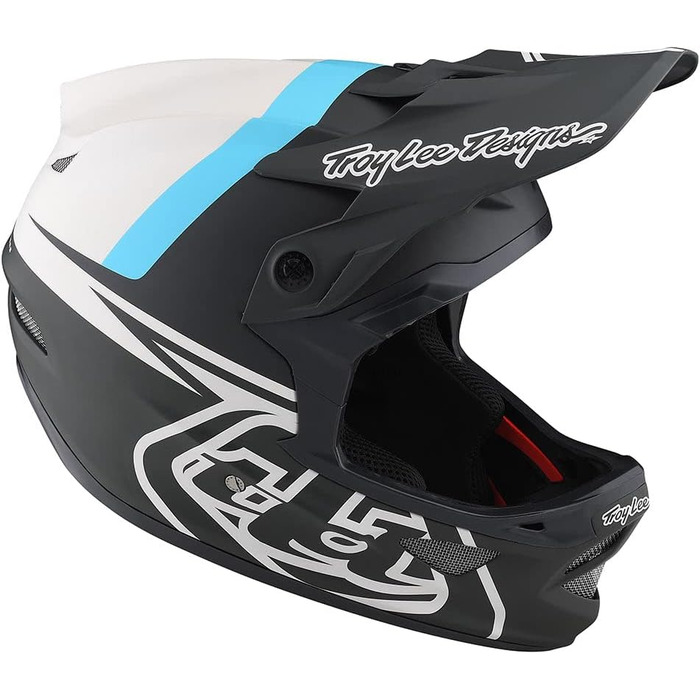 Шолом Troy Lee Designs D3 Fiberlite Slant Зелений M (56-57см)