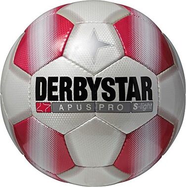 Тренувальний м'яч Derbystar Kids Football Apus Pro S-Light 5 білий/червоний