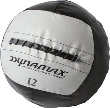 М'яч Dynamax Medicine Ball 5,4 кг Softshell Medicine Ball Standard, чорний/сірий