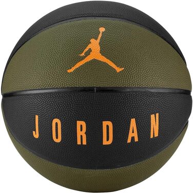 Унісекс Дорослі Jordan Ultimate 8p Баскетбольний м'яч One size оливково-чорно-помаранчевий