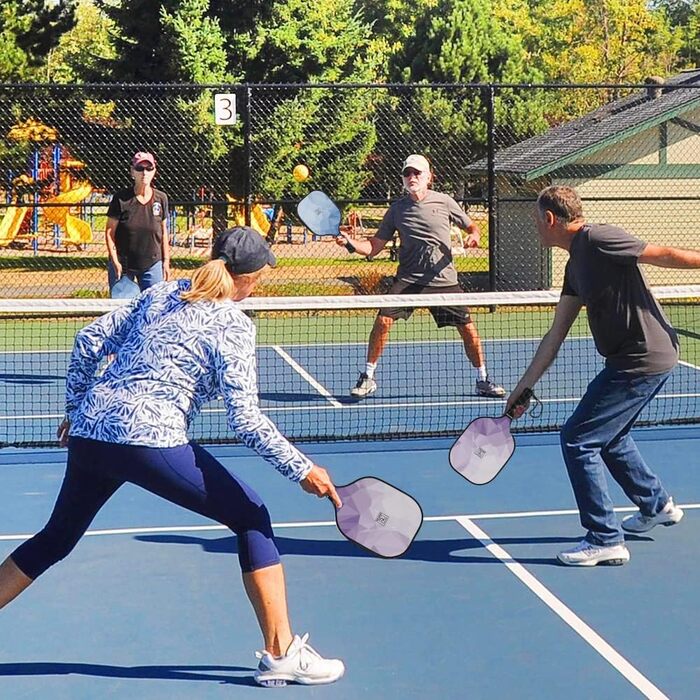 Набір ракеток Pickleball 4 шт., схвалений USAPA, з м'ячами та сумкою