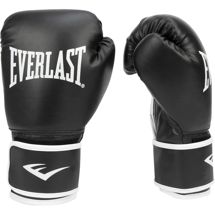 Рукавички Everlast Core 2 чорні L-XL однокомпонентні Unisex тренувальні