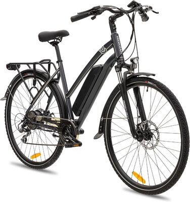 Електровелосипед VecoCraft Athena 28, 250 Вт, 36 В 13 Аг, Shimano 8-шв., РК-дисплей