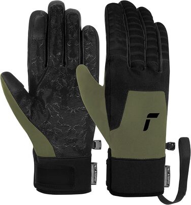 Рукавички Reusch Raptor R-tex Xt Touch-tec, сенсорний екран 7.5 оливковий/чорний