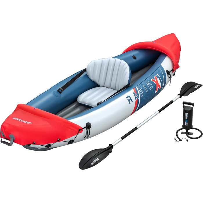 Байдарка Bestway Hydro Force Rapid X1, 1 людина, Inflata-Shield, GS-cert.