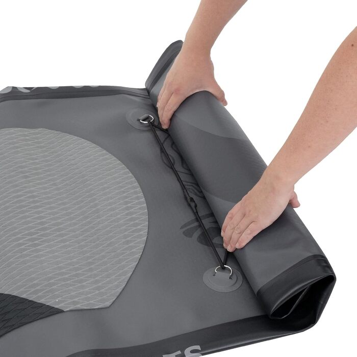 Надувна SUP-дошка ECD Germany Maona 308 см, комплект: алюмінієве весло, PVC, бірюзова/чорна/рожева/сіра/оливкова, для серфінгу, веслування