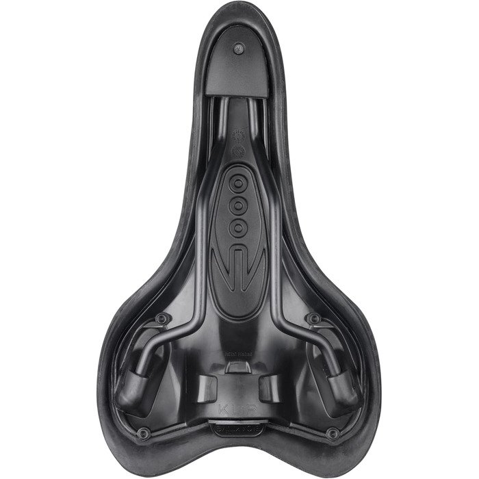 Велосипедне сідло Selle San Marco Bioactive Trekking Gel чорне, замша, унісекс