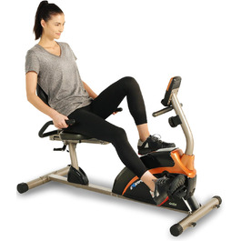 Лежачий велосипед EXERPEUTIC 1500 XL, золотистий/чорний, 0