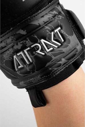 Рукавички Reusch Attrakt Infinity Junior, чорні, хороше зчеплення