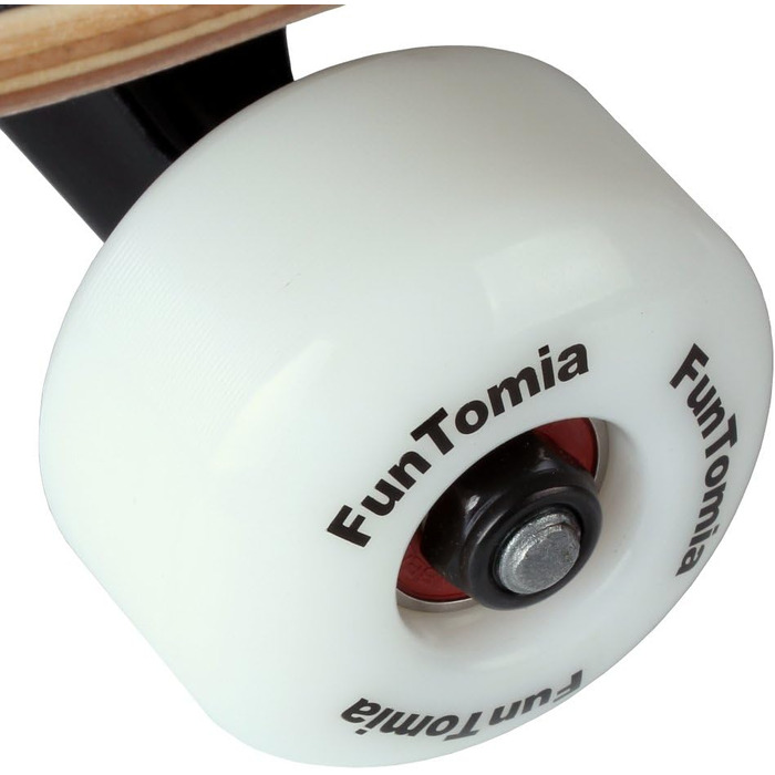 Скейтборд FunTomia з підшипниками ABEC-9, жорсткість коліс 100A, 100% 7-шаровий канадський клен, з кіктейлом