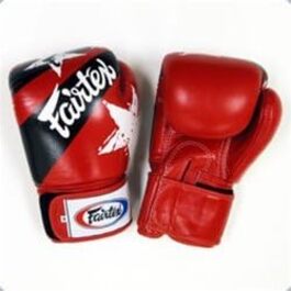 Рукавички Fairtex 'Nation', 473 г, червоні