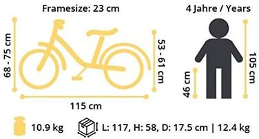 Велосипед Lion's Wheel 16 для дітей 4-5 років з гальмом