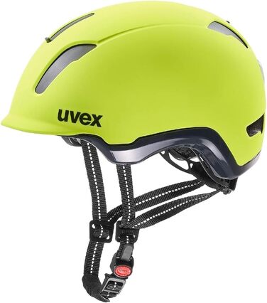 Велошолом Uvex City 9 для міста з LED-світлом, унісекс, регульований розмір