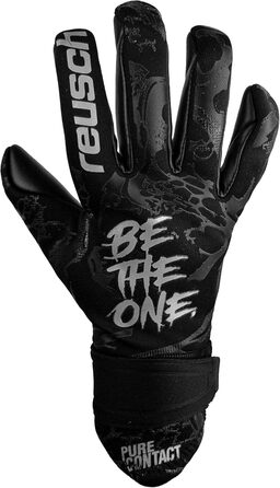 Рукавички Reusch Pure Contact Infinity Junior, внутрішній шов, чорний