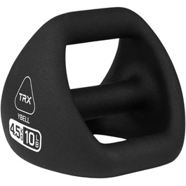 TRX YBell Neo Series 3-в-1: гиря, гантеля, упор для віджимань, професійне тренувальне обладнання з неопреновим покриттям, для силових тренувань