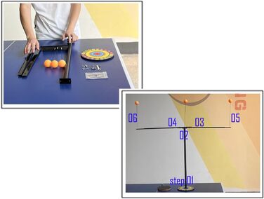 Пінг-понг Тренувальний набір для роботи ніг Настільний теніс Самотренажер Обладнання Машина Тренування голими руками Самостійна практика