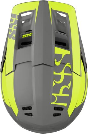 Шолом для даунхілу IXS XACT EVO лайм-графіт, MTB, захисний