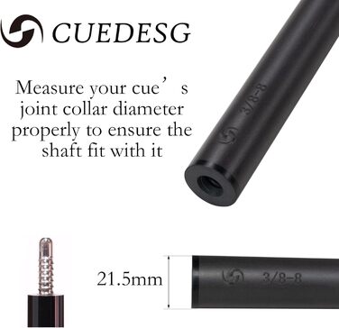 Більярдний кий CUEDESG, стік для більярду