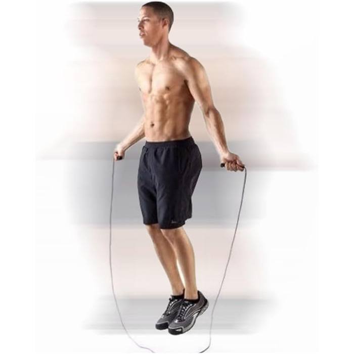 Скакалка Blor Jump Rope Pro алюмінієва, сталева, нейлонова, з ергономічними неслизькими ручками, для схуднення, боксу, кросстренінгу, з чохлом