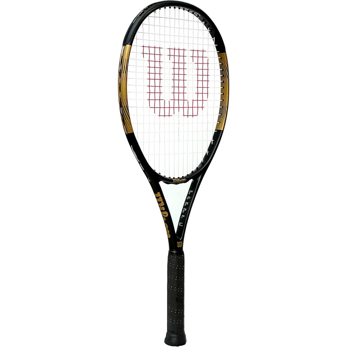 Ракетка для дорослих Wilson Serena Elite 103, чорна/золота ручка 1 (4 1/8')